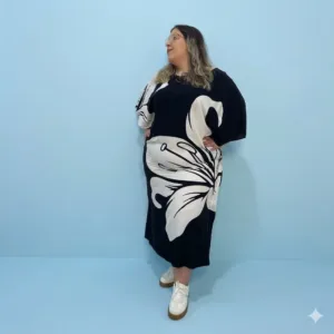 Vestido flor Fly