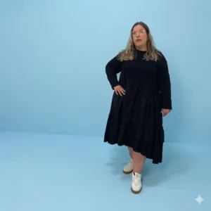 Vestido preto Fly