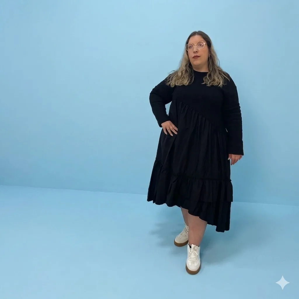 Vestido preto Fly